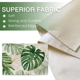 thumbnail image 2 of Spring Summer Palm Leaves Placemats Set of 4, Tropical Greenery Monstera Plant Dining Table Place Mats, Hawaii Seasonal Kitchen Decor Home Decoration 12 x 18 Inch, 2 of 5