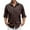 Coffee, variant on Men's Slim Fit Corduroy Shirt Long Sleeve Button Down Casual Shirt with Chest Pocket for Autumn Winter Daily Wear Mens Summer Lightweight Pullover Tee Shirts