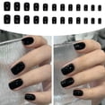 thumbnail image 4 of Black Wearable Nail Patch Detachable Fake Nail Patch, 4 of 9