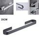 thumbnail image 1 of Toallero Toallero Toallero Baño Toallas Estante Percha Negro Plata Aluminio-Magnesio Colgar En La Pared Toallero Organizador Cocina Estante De Almacenamiento Yuarrent HA024331-01, 1 of 6
