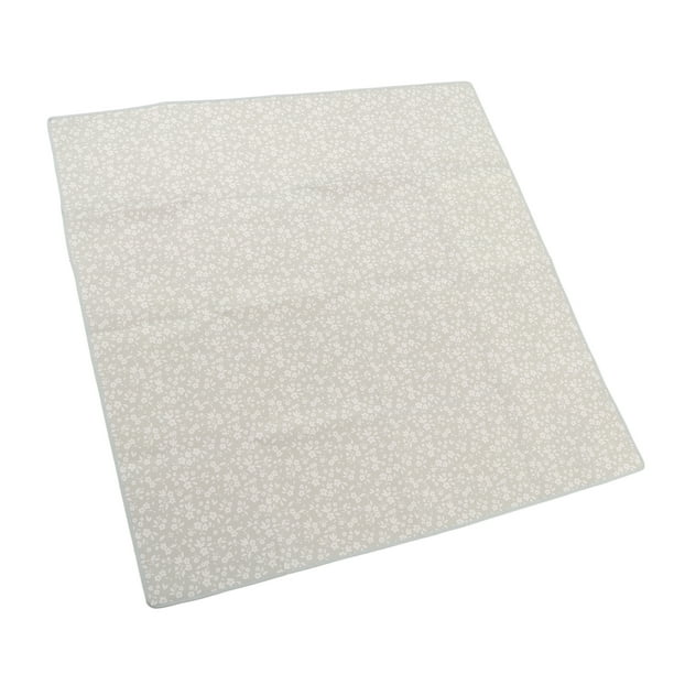 Silla Alta Para Bebé Con Tapete De Piso, Tapete De Juego Antiderrapante Con Respaldo De Látex Granulado Para Protección Contra Salpicaduras, Para Bebés, Niños Pequeños,