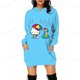 thumbnail image 3 of Sudaderas y sudaderas con capucha de HELLO KITTY para mujer Sudaderas con capucha de HELLO KITTY para otoño y primavera Sudaderas con capucha de manga larga de otoño y primavera de Harajuku, 3 of 5