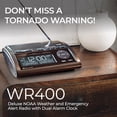 thumbnail image 3 of Escáner de alertas Weather Radio Midland WR400 NOAA con respaldo, 3 of 8