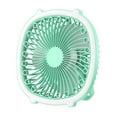 thumbnail image 2 of Dopebox Personal Wearable Neck Fan, Hand Fans for Women, Small Battery Powered Fan, Cooling Fan Portable, for Home Office Bedroom (Green), 2 of 7