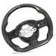 thumbnail image 2 of Volante tipo D, volante de fibra de carbono, volante de carreras de autos, volante de auto, resultados impresionantes, 2 of 12