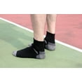 thumbnail image 5 of 9 Pairs Mens Mid Cut Ankle Quarter Crew Athletic Breathable Sport Cotton Socks 6-12, 5 of 5
