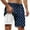 g-Navy, variant on ibiyuan Men Swim Shorts with Breathable Mesh Lining Quick-Dry Mens Bathing Suits Drawstring Waist Mens Short Zipper Pockets Lightweight Hawaiian Print Beach Pool Vacation Swimwear,c-Dark Purple