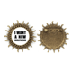 thumbnail image 1 of Quiero una nueva novia Pin de gancho de metal vintage con forma de sol Unbranded  M, 1 of 3