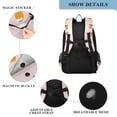 thumbnail image 4 of FORMRS Unisex School Backpack 17" Student Travel Bag with Laptop Compartment, Cartoon Citrus, 4 of 7