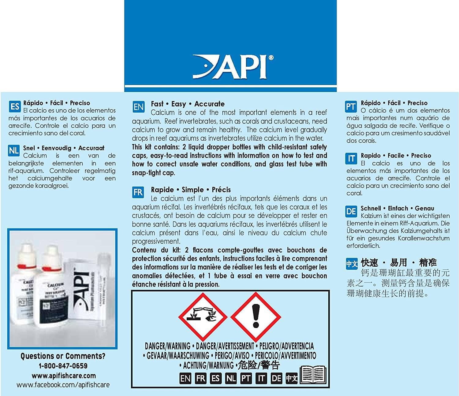 API Saltwater Calcium Test Kit