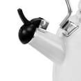 thumbnail image 2 of Chantal 1.7 Quart Durable Enamel on Steel Vintage Stovetop Tea Kettle, White, 2 of 4