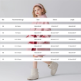 thumbnail image 3 of Mercatoo Teen Girls Winter Dress Coat Fleece Lined Button Peacoat with Hooded Kids Warm Long Jackets Casual Fuzzy Overcoat, 3 of 9