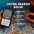 thumbnail image 4 of QUOKKA 1000 Piece Puzzle for Adults - Adult Puzzles with 223 Hidden Secrets Engaging Audio Story, 4 of 8