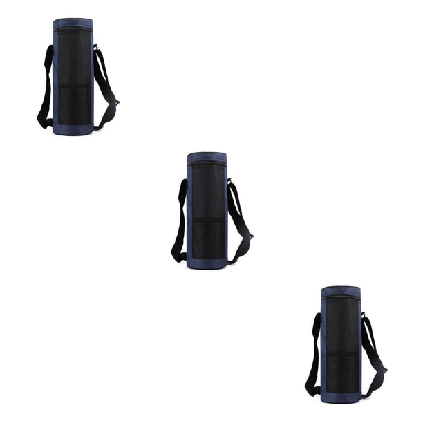Greeniant Botella de agua Bolsa de transporte Oxford Bolsa de almacenamiento de gran capacidad Funda protectora universal Viajes Senderismo Type1 NO1