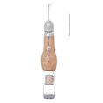 thumbnail image 3 of Yuarrent Leathercraft Stitch Costura Awl Set Hilos encerados trenzados Costura Artesanía de cuero Kit de herramientas de reparación Suministros de marroquinería Yuarrent HA1910-00B, 3 of 6