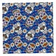 thumbnail image 3 of Tela de Patchwork Calaveras y estampado floral Artesanía Impreso Cuadrados mezclados Paño para coser Arte Artesanía DIY Mantel Bols Azul 90x110cm, 3 of 9