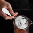 thumbnail image 2 of Vjnyvs Bartender Ice Strainer Stainless Steel Ice Spoon Filter Shell Shape Strainer Cocktail Strainer Professional Ice Cube Filter Spoon Home Kitchen Barware, 2 of 7