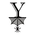 thumbnail image 1 of Etiqueta colgante feimajia para Halloween con 26 letras, etiqueta colgante de araña, 1 of 4