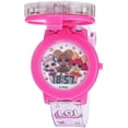 thumbnail image 2 of ¡Sorpresa de L.O.L.! Reloj de cuarzo para niña con correa de plástico, rosa, 17.4 (Modelo: Accutime Accutime, 2 of 2