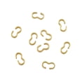 thumbnail image 3 of 100pc Iron Quick Link Connectors Chain Findings Number 3 Shaped Clasps Golden 7.5~8x4x1~2mm, 3 of 8