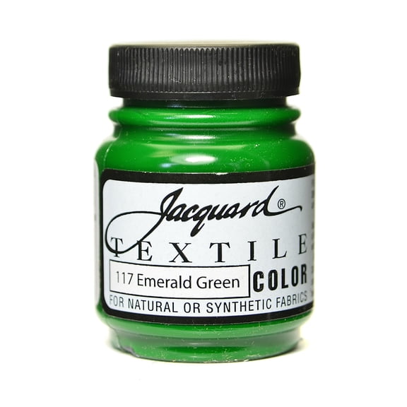 Textile Colors emerald green (pack of 4)