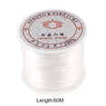 thumbnail image 2 of Unique Bargains Crystal Elastic Stretchy Beading String Cord Thread Jewelry Craft Line White 60M, 2 of 2