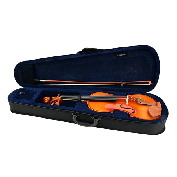 Étui pour violon 4/4 pleine grandeur, mallette de transport professionnelle  robuste, boîte pour violon Brun