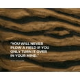 thumbnail image 2 of ArtsyQuotes 32x26 Black Ornate Wood Framed with Double Matting Museum Art Print Titled - Irish Proverb Quote: In Your Mind, 2 of 4