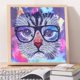thumbnail image 1 of ZHAOCHENG Hermosos kits de pintura de diamantes 5D para regalo de cumpleaños de Navidad para niños, kits de Diamond Dotz de 11,8 x 11,8 pulgadas (gato), 1 of 5