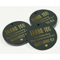 thumbnail image 3 of Inkdotpot Pack Of 50 Thank You For Celebrating The Mother To Be Baby Shower Favor Paper Tags Craft Real Gold Foil Hang Tags, 3 of 7