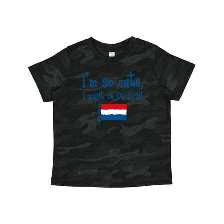 

Inktastic So Cute Dutch Gift Toddler Boy or Toddler Girl T-Shirt
