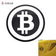 thumbnail image 1 of 6.3in*6.3in Large Bitcoin Car Sticker Cryptocurrency Blockchain Freedom Sticker Vinyl Car Window DecalWhite He Qiyong unisex, 1 of 1