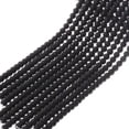 thumbnail image 4 of EOEMY Natural Stone Matte Black Jewelry Making Loose Beads 15" Handmade Diy Bracelets-179-6-6mm, 4 of 9