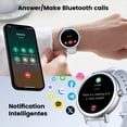 thumbnail image 7 of Smart Watches for Women, 1.27" HD Touchscreen Fitness Tracker with Bluetooth Calls, 100+ Sport Modes Ladies Smart Watch, IP68 Waterproof Fitness Activity Tracker, 7 of 7