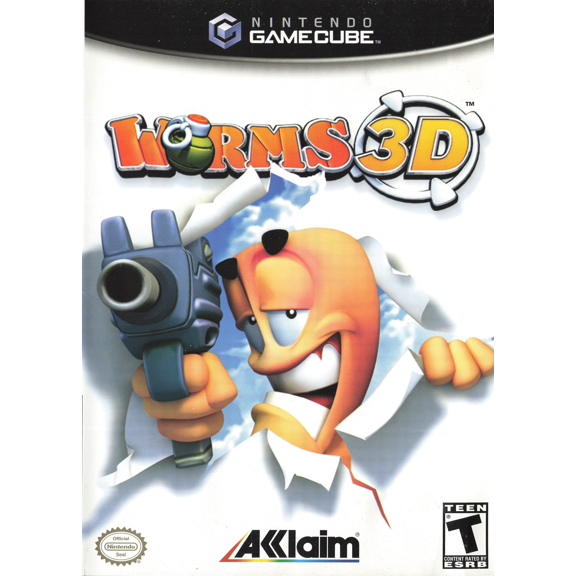 Restored Worms 3D - Nintendo GameCube