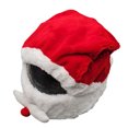 thumbnail image 2 of KelaJuan Christmas Motorcycle Shield Cover Santa Claus Hat Funny Plush Moto Armor Decoration Christmas Skiing Accessories for Men, 2 of 7