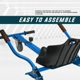 thumbnail image 4 of TPS Universal Hoverboard Seat Attachment Hoverboard Go Kart with Adjustable Frame Length Compatible with Most Hoverboard self-stabilizing Scooters for Kids and Adults (Blue), 4 of 6