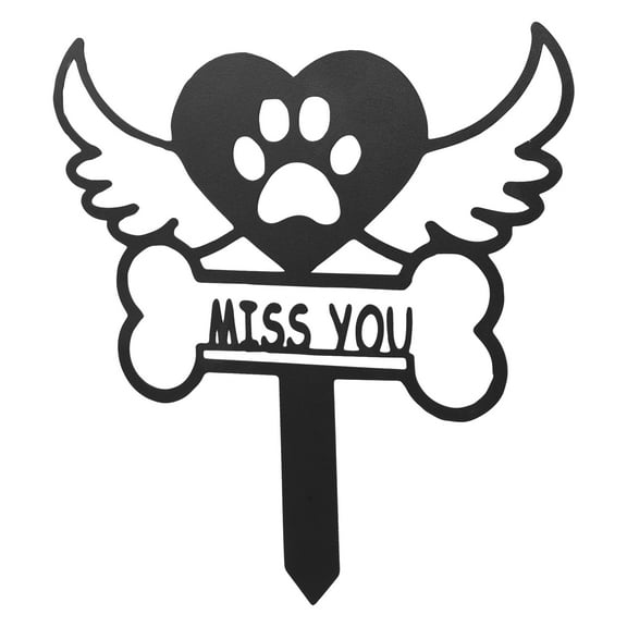 unbranded  Pet Memorial Place Small Urn for Ashes Cat Cremation Dad Mother Black