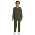 thumbnail image 3 of Athletic Works Boys Fleece Sweatpant, Sizes 4-18 & Husky, 3 of 6