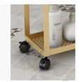 thumbnail image 4 of Toallero de pie for baño móvil, colgador de carro for inodoro, toallero de baño, estante de almacenamiento for huecos, 4 of 8
