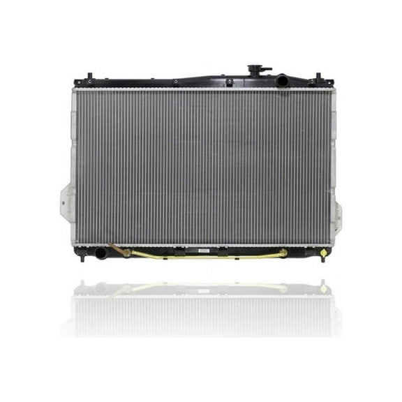 Radiator - Pacific Best Inc. Fit/For 2959 07-12 Hyundai Veracruz V6 Automatic 3.8L - Plastic Tank, Aluminum Core