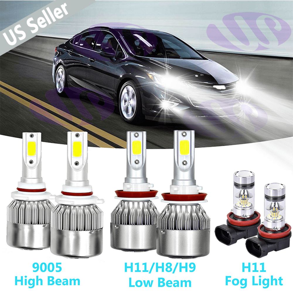 Details about   Ice Blue H11 8000K LED Headlight Bulb Low Beam for Toyota Highlander 2011-2018