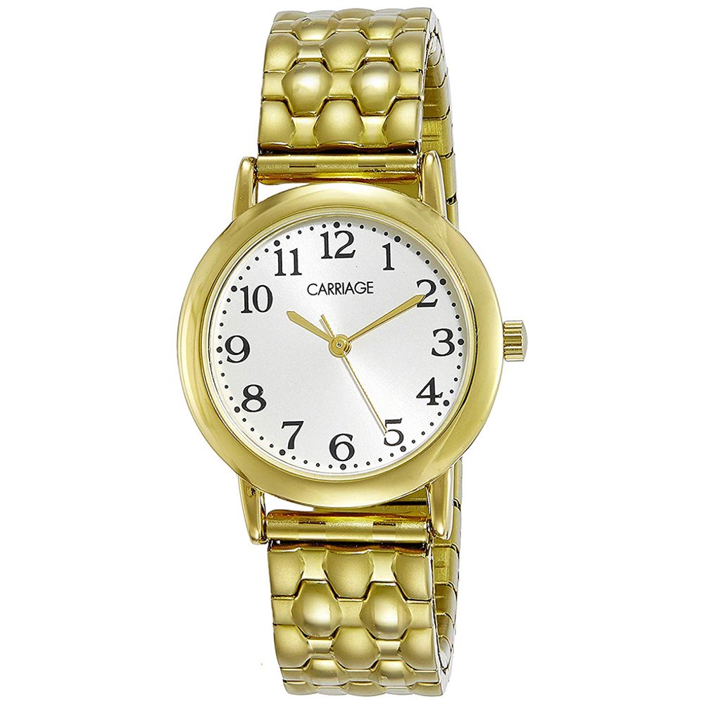 Timex Women's Carly GoldTone Stainless Steel Expansion Band Watch