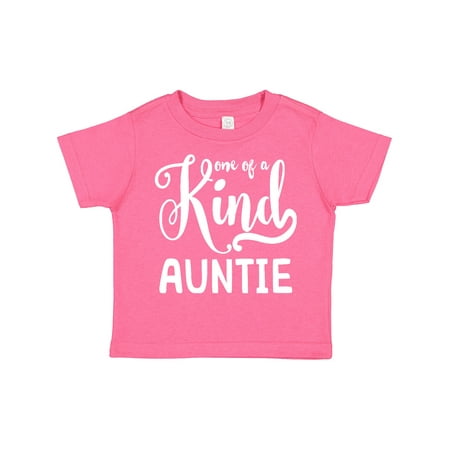 

Inktastic Gift for Aunts | One of a Kind Auntie (white) Gift Toddler Toddler Girl T-Shirt