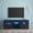 Black/Espresso, variant on 145 Modern 57" TV Stand Matte Body High Gloss Fronts with 16 Color LEDs