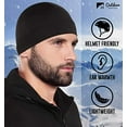 thumbnail image 2 of OutdoorEssentials Skull Cap Helmet Liner & Running Beanie for Men, Winter Running Hat, Thermal Cycling Hat Black, 2 of 3