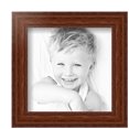 thumbnail image 2 of ArtToFrames 7" x 7" Walnut Picture Frame, 7x7 inch Brown MDF Poster Frame (WOM-4086),  Pack, 2 of 8