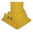 thumbnail image 4 of Vestil Fold-Down Bollard,Yellow,4 1/4" dia. PARK-P-108-FD, 4 of 5