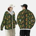 thumbnail image 4 of Fotbe Mask Tropical Flower Chaqueta con Protección Solar UPF 50+ para Hombre y Mujer, Camisa con Capucha y Bolsillos-Medium, 4 of 7