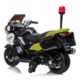 thumbnail image 3 of 24V Police Officer Ride-On Motorcycle w/ Removable Stabilizing Wheels, SD, USB, 3 of 3